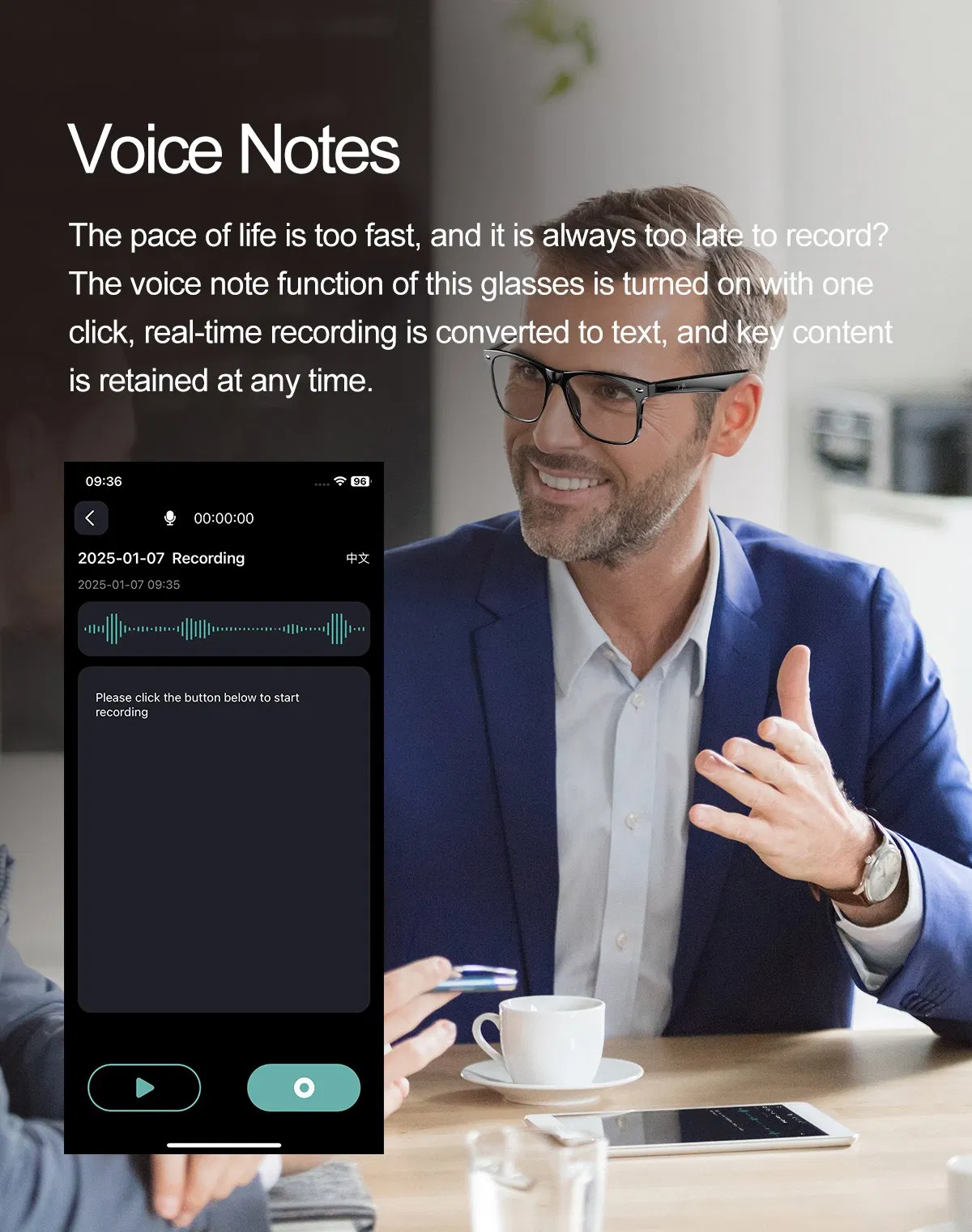 Умные очки с камерой и голосовым помощником