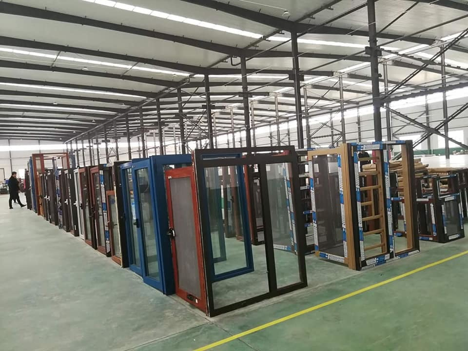 China Supplier Aluminum Profiles Composite Door for Construction Aluminum Door