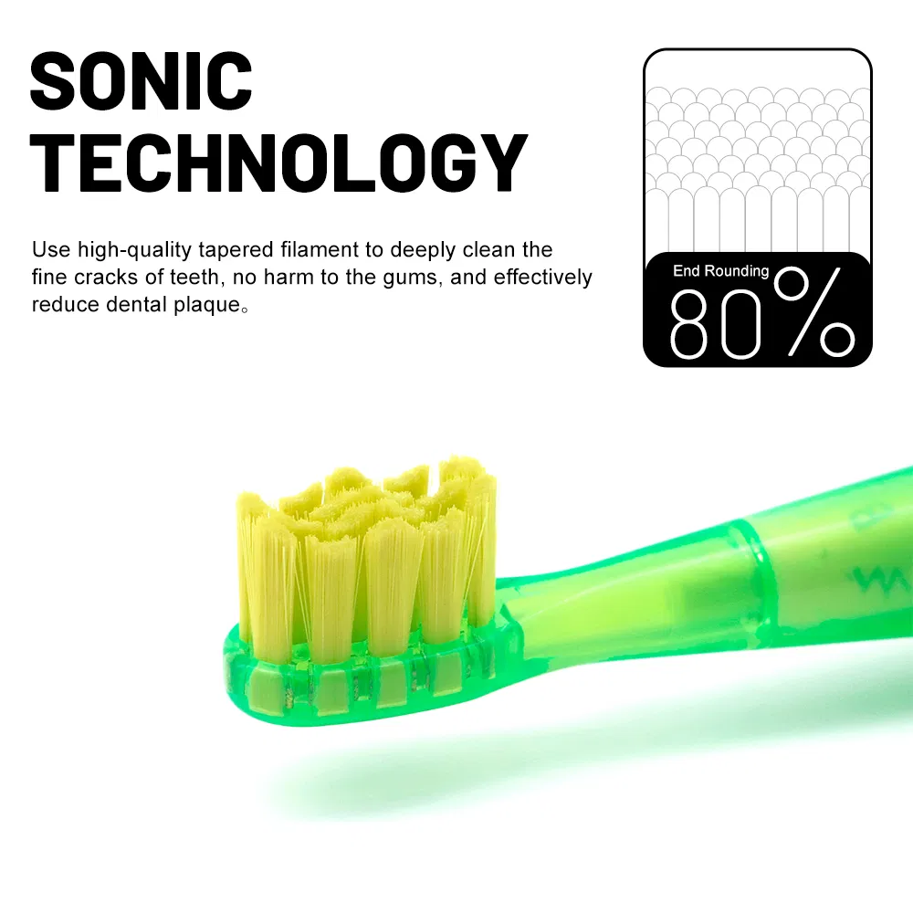 Electric Toothbrush Rechargeable Cartoon Smart Children Toothbrushes for Kids Waterproof Electric Toothbrush