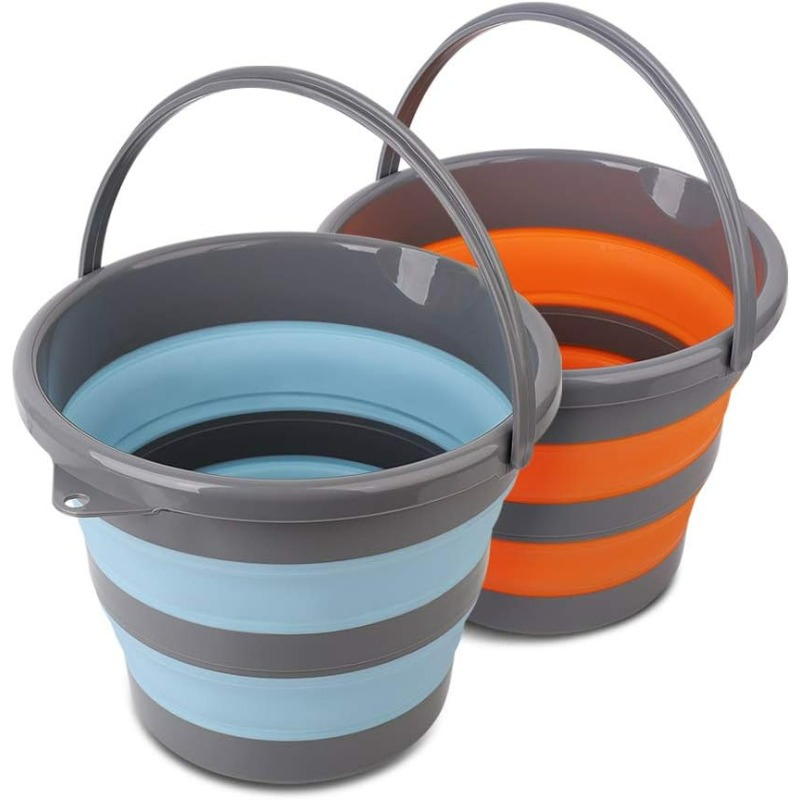 Promotional Hot-Selling Multiple Repurchase Durable Plastic Bucket Folding Round Tub Home Appliance