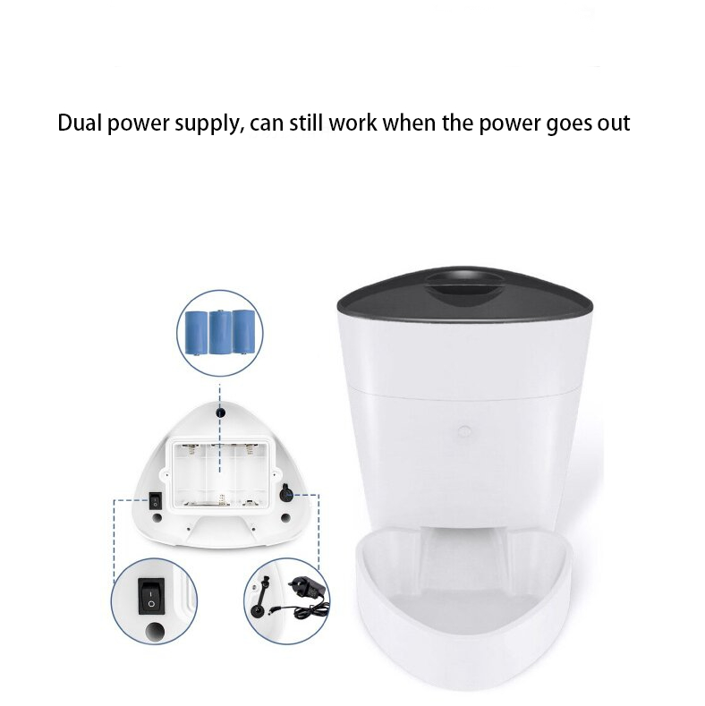 Smart Automatic Pet Feeder with Mobile Remote Control Functionality