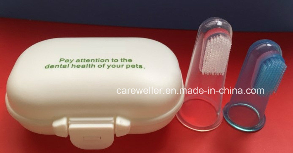 Pet Silicone Finger Toothbrush for Clear Use /Dog Toothbrush /Pet Toothbrush
