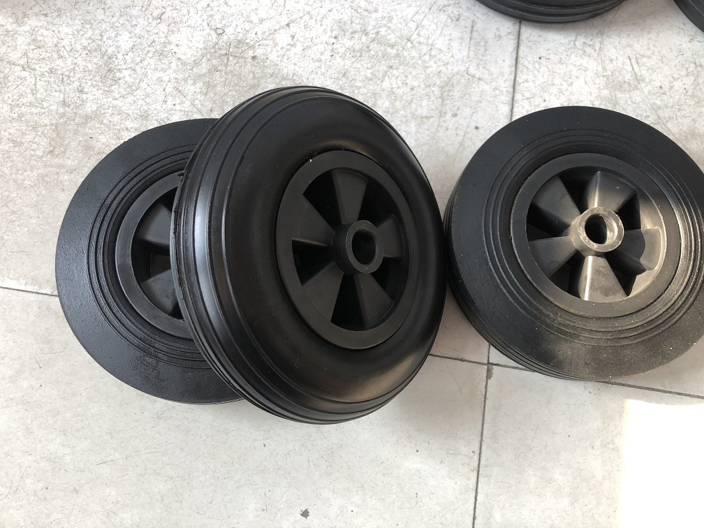 CE Good Public Praise Solid Rubber Wheel (RG904/9'X3')
