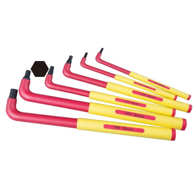 Fanyaa VDE GS IEC60900 1000V Insulated Hand Tools Hex L Keys Wrench