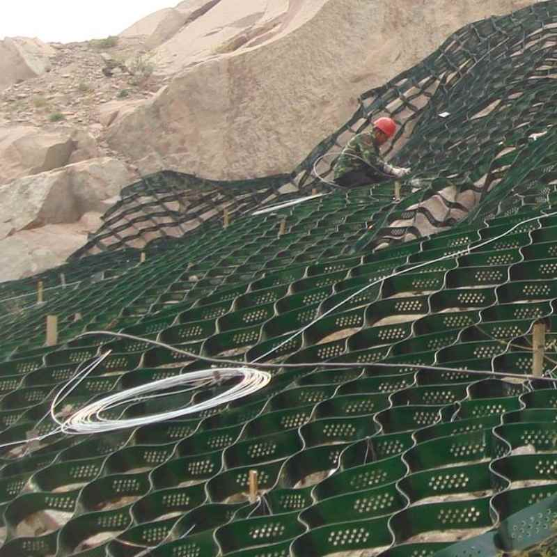 High Quality Strength HDPE Geocell for Construction / Slope Protection for Farm Parking