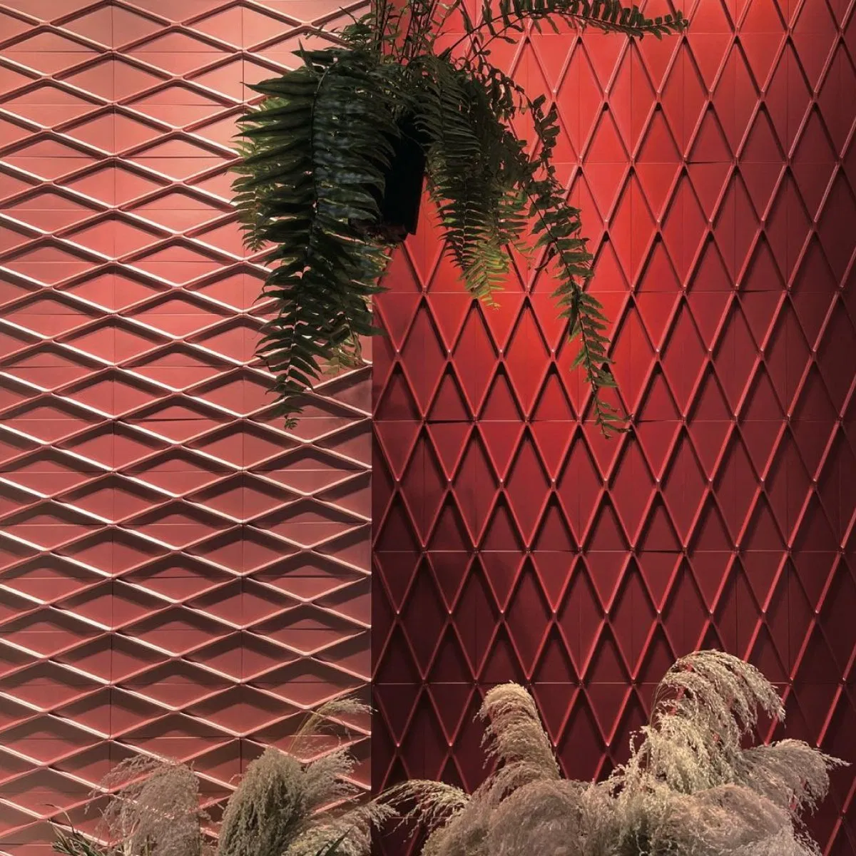 Concrete 3D cladding tile Brick UHPC for Home room warehouse Interior Exterior Wall eco-friendly durable Arco 125*400*10mm