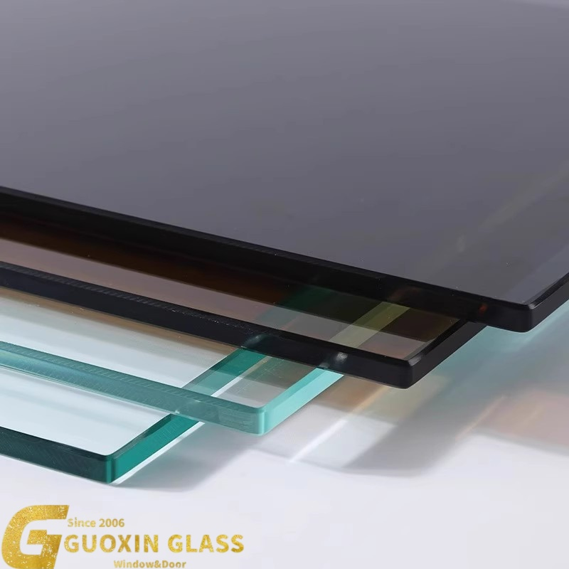 Premium Guoxin Soundproof Tempered Glass Partition with Custom Thickness