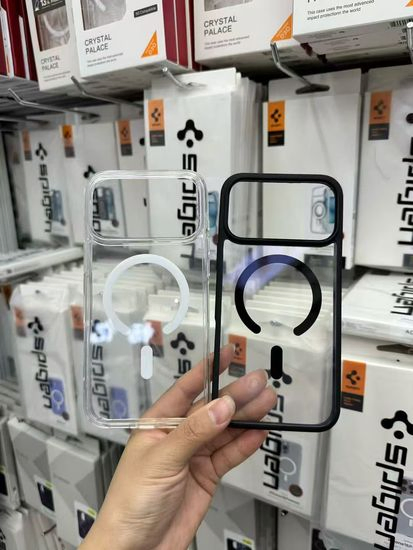 Spigen Clear Magnetic Case Compatible with Phone Series