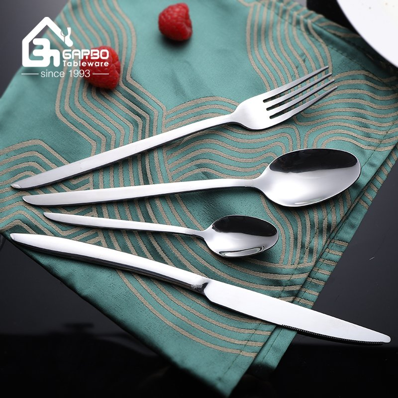 Factory 13/0 Stocked Handmade Cheap Silverware Stainless Steel Cutlery Flatware Set Tea Spoon for Home Hotel Restaurant Use