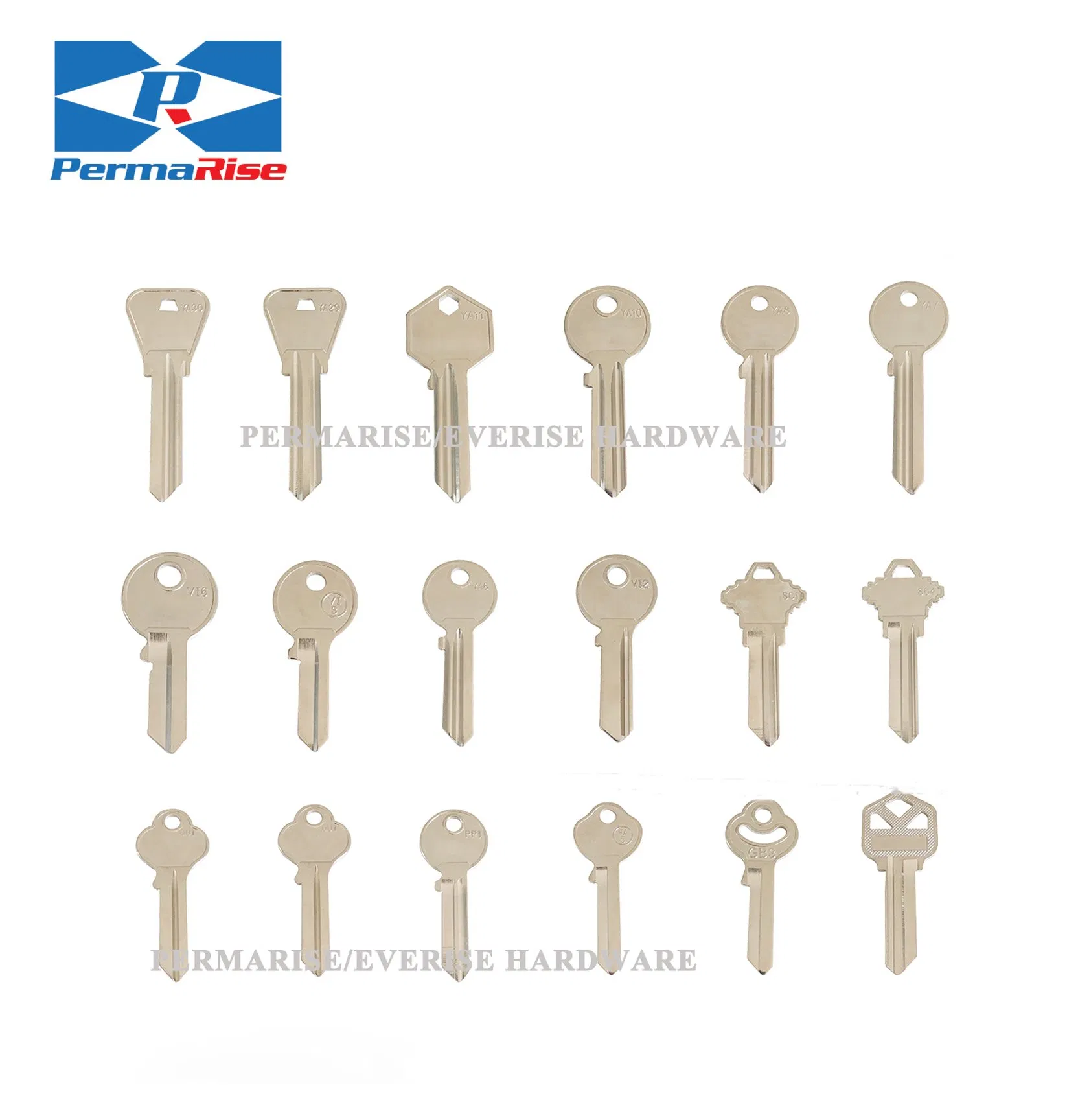 Wholesale High Quality Custom Ecuador Metal Door Room Key Blanks 107/108/Fa5/Qu1