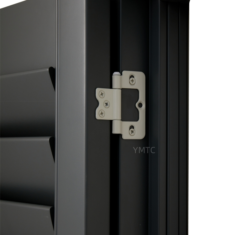 Home Side Open Custom 89mm Louver Plantation Shutter Window Decorative Covering