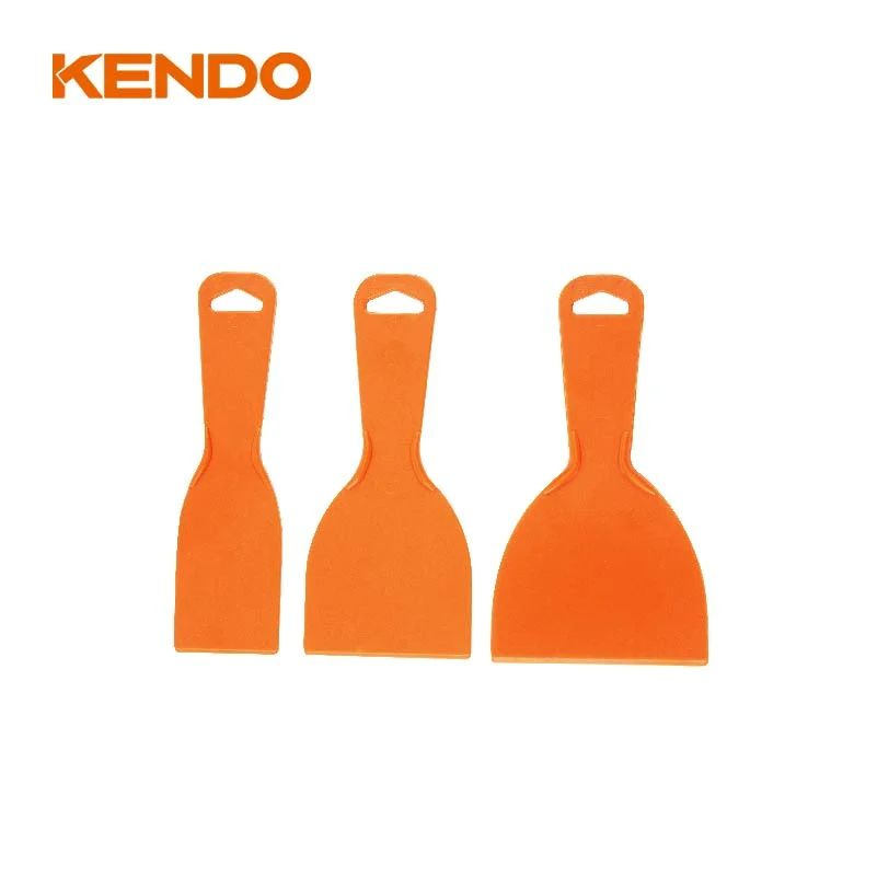Kendo Flexible Paint Scraper Set with Comfortable Soft Grip Make People Love to Work