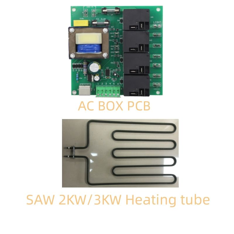 Обогреватель для сауны Diooist 9 трубок 15-24 кВт