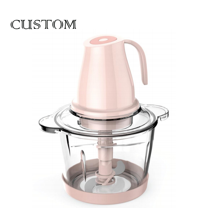Jewin Factory 250W Mini Meat Grinder 2L Household Meat Chopper Mixer 5425 CCA Motor Plastic Housing Meat Chopping