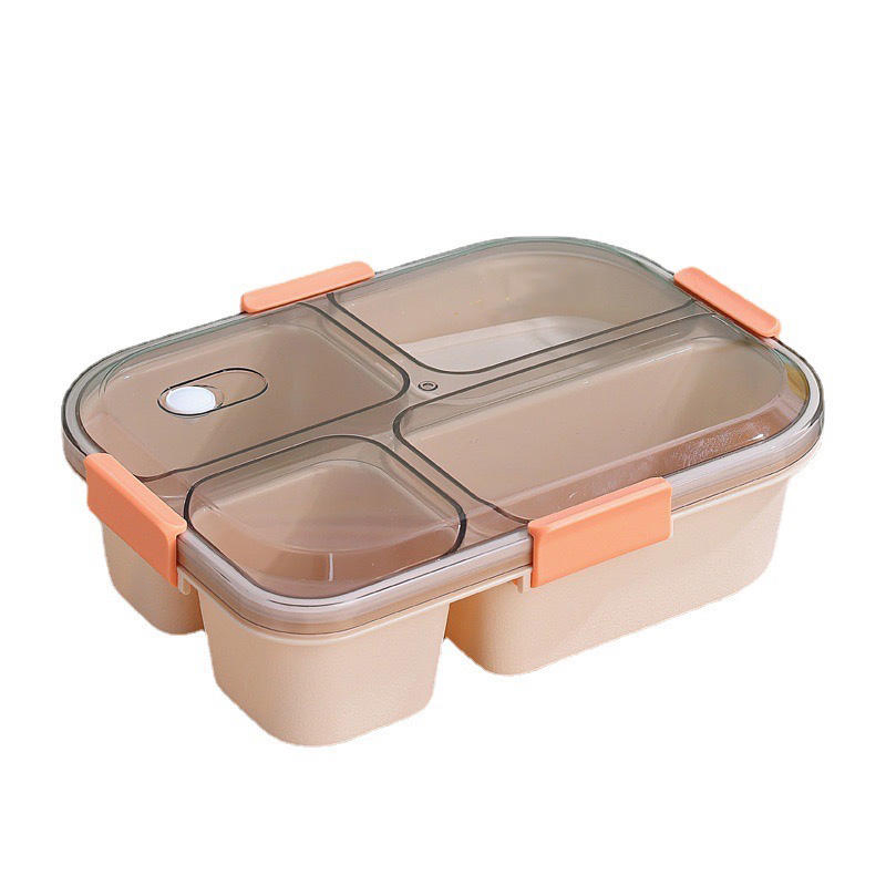 Eco-Friendly Reusable Plastic Lunch Box for Daily Meals