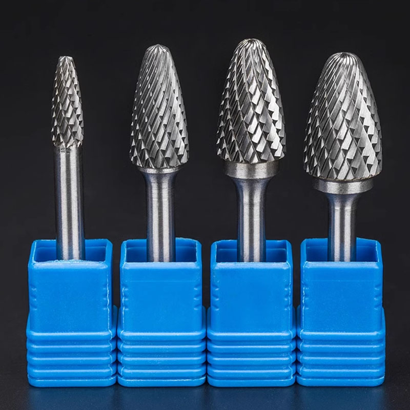 Cutting Tools Double/Single Diamond Cutter Tungsten Carbide Rotary Burrs for Wood and Metal Cutting