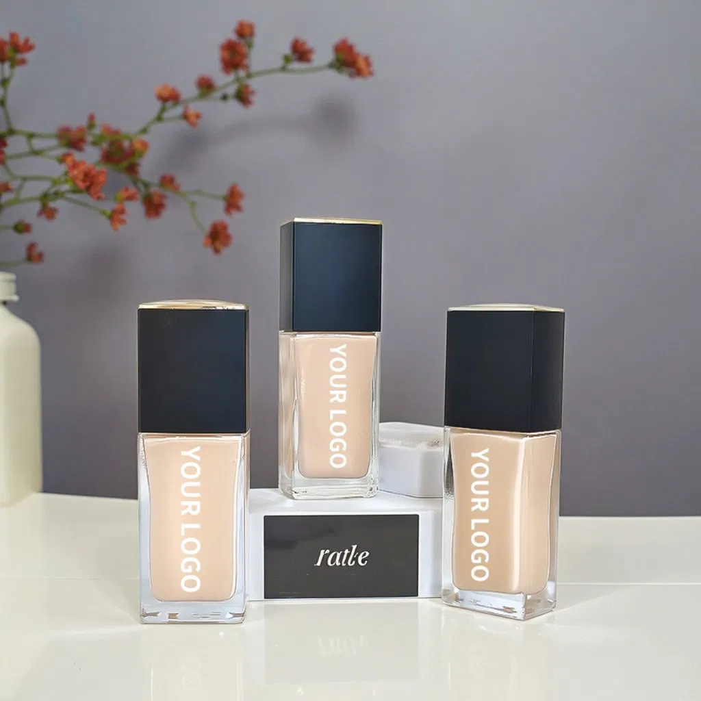 Customizable Private Label Matte Full Cover Makeup Long-Lasting Waterproof Foundation Oil-Control Feature for All Skin Tone