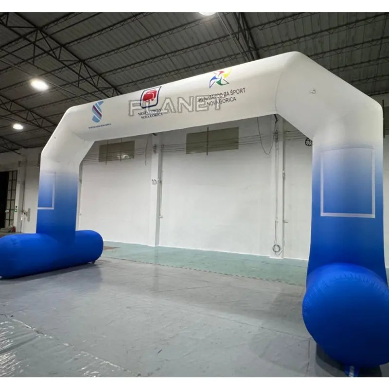 Outdoor Inflatable Entrance Arch PVC Square Inflatable Race Archway with Blower