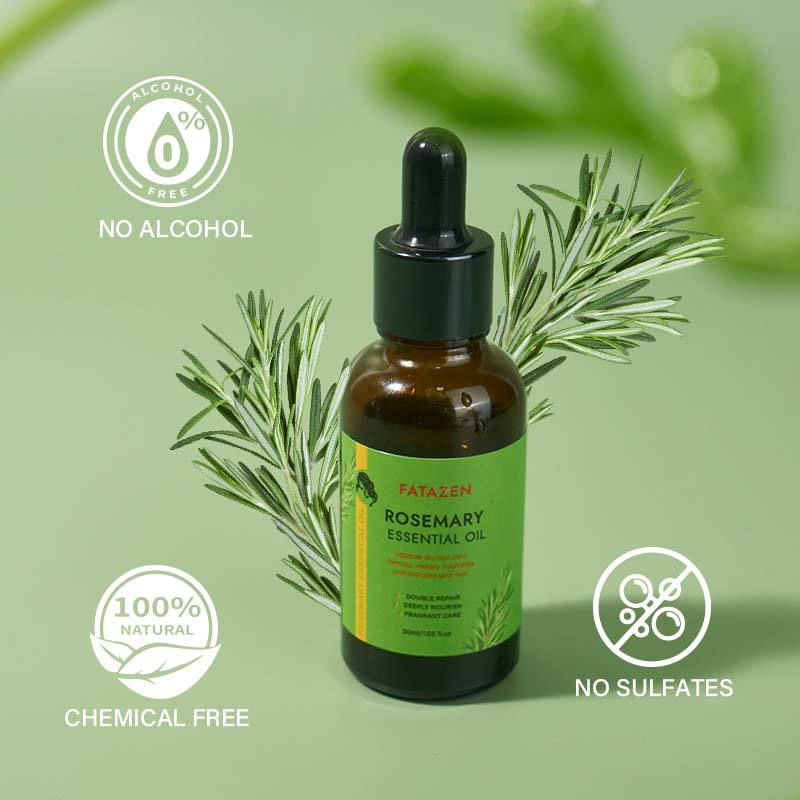 Private Label Natural Organic Concentrated Hair Oil Natural Formula Hair Oil Rosemary Nourishing Fatazen Rosemary Hair Oil