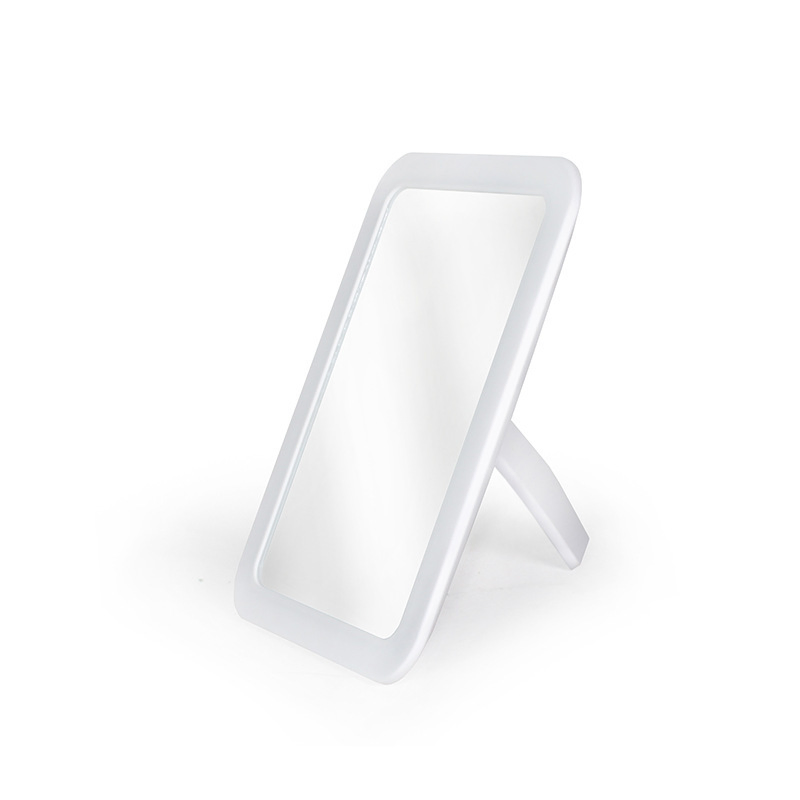 Internet Celebrity LED Intelligent Fill Light Desktop Portable Folding Makeup Mirror