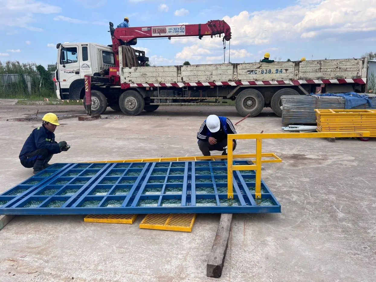 Shuttering Wall Formwork Adjustable Concrete Column Steel Pillar Mould