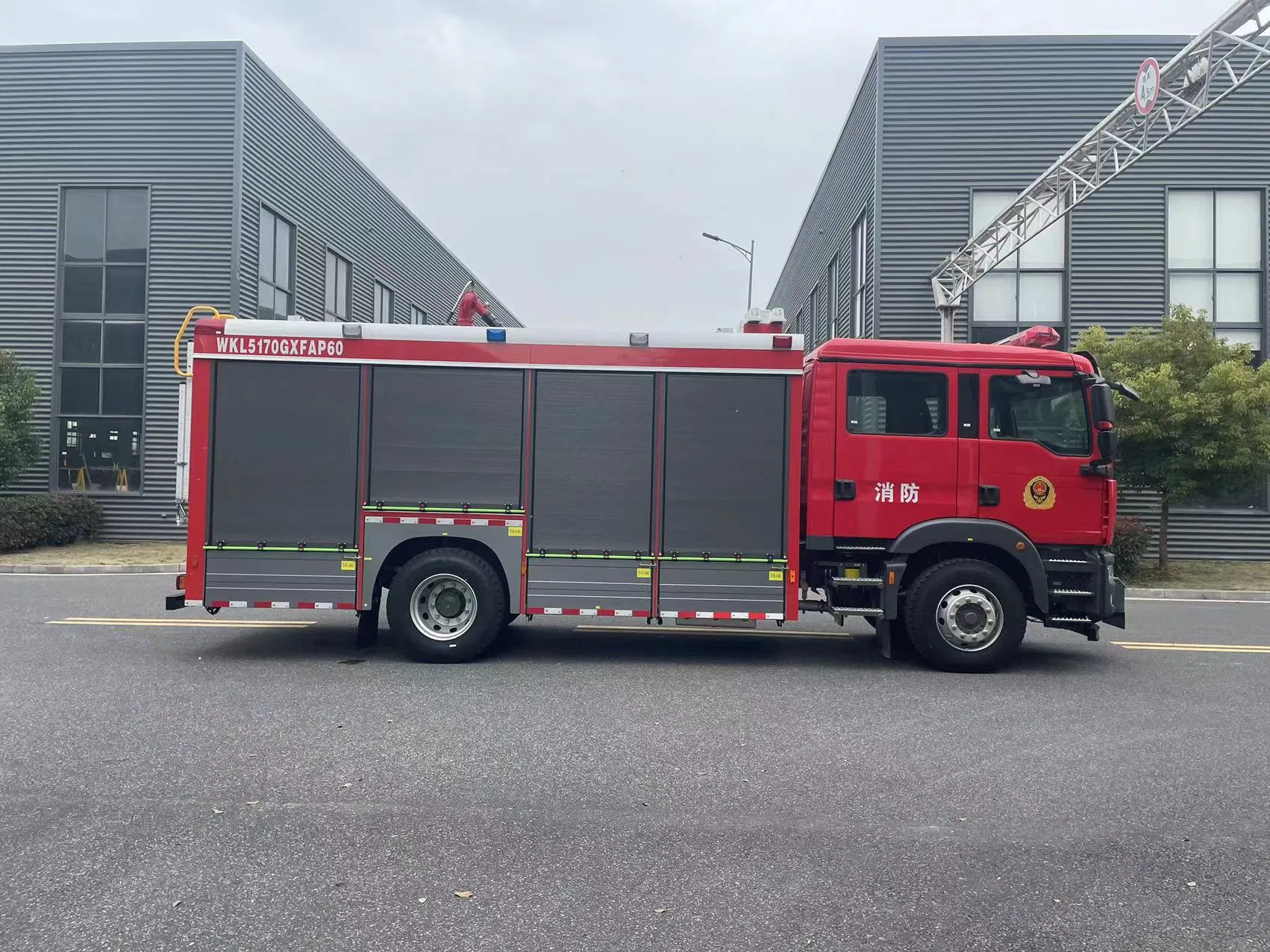Aluminum Bline Aluminum Shutter for Fire Vertical Fire Truck
