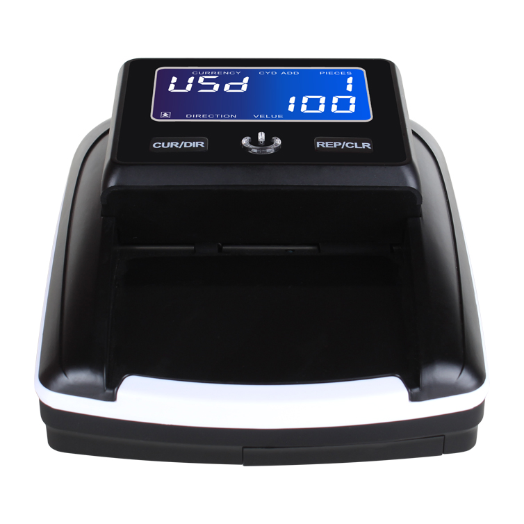 Multi Currency USD Euro GBP Fake Note Detector Machine