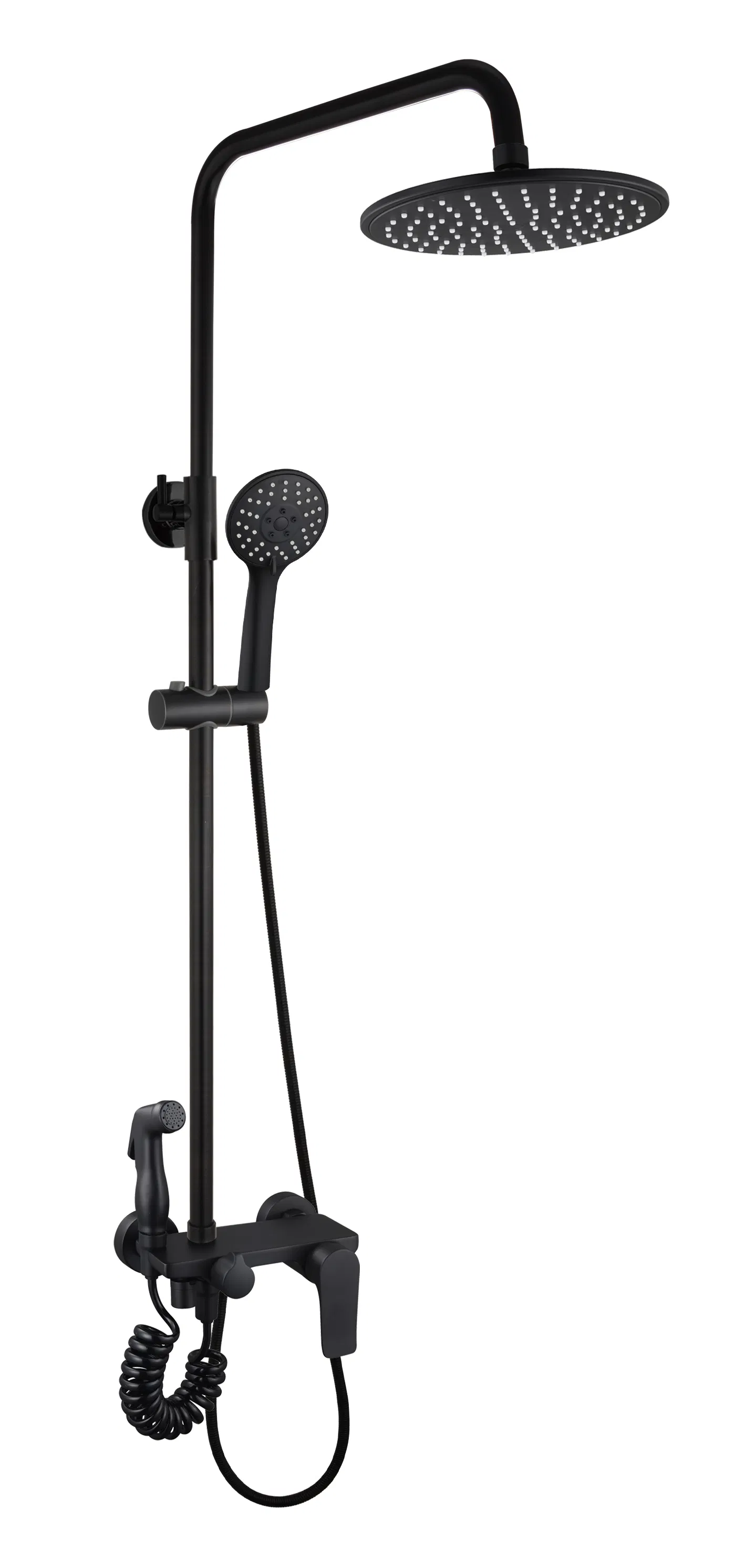 Sanitary Ware Home Furniture 3 Way Functions Single Handle Brass Shower Bar Shower Head Rainfall Shower System Set Shower Faucet