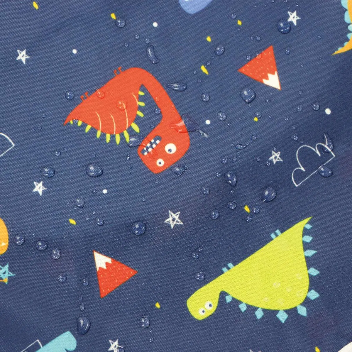 Catcher Sleeved Apron Pocket Toddler Soft Bib Smock