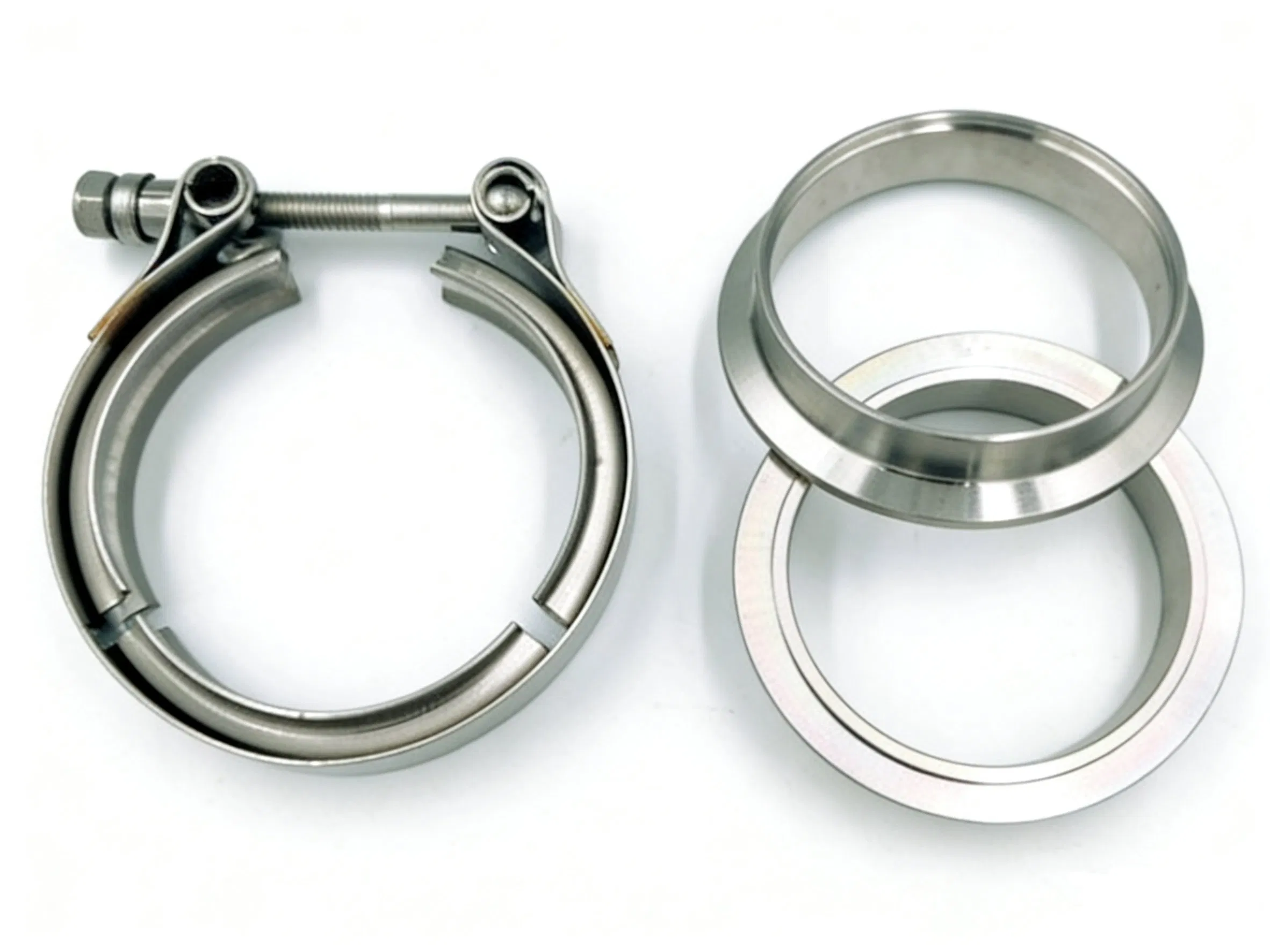 3" V Band Clamp CNC Staineless Steel Flange V-Band Flange Kit