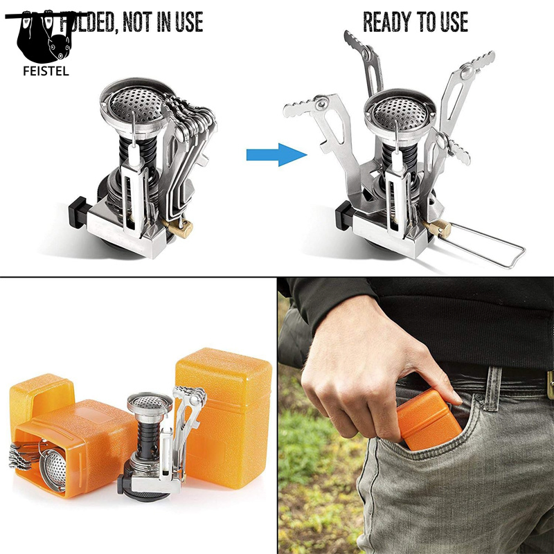 Feistel Ultimate Portable Cookware Mess Kit for Outdoor Adventures