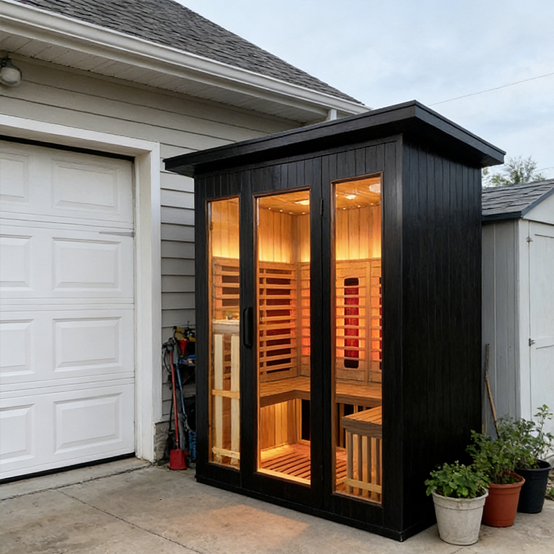 Индивидуальная сауна для дома с умным управлением