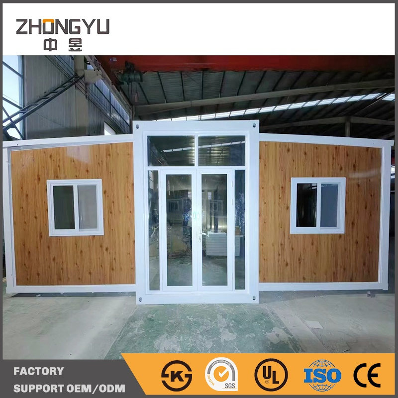 Expandable Camp Container House Prefabricated Container Homes Modular Homes CE Certified Thermal Insulation Waterproof for Germany Seeking Local Partners