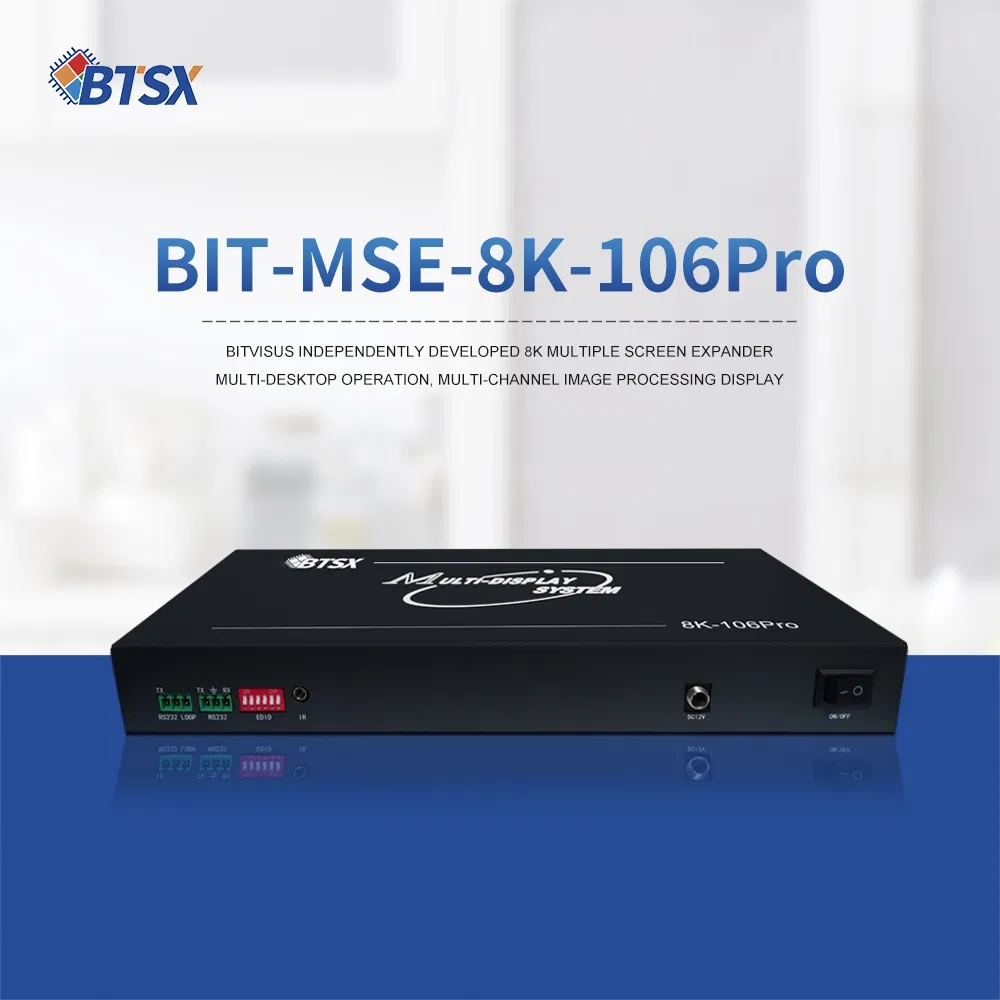 Bitvisus 8K Video Wall Controller 1X6 2X3 2X2 8K Multi-Sereen Extender