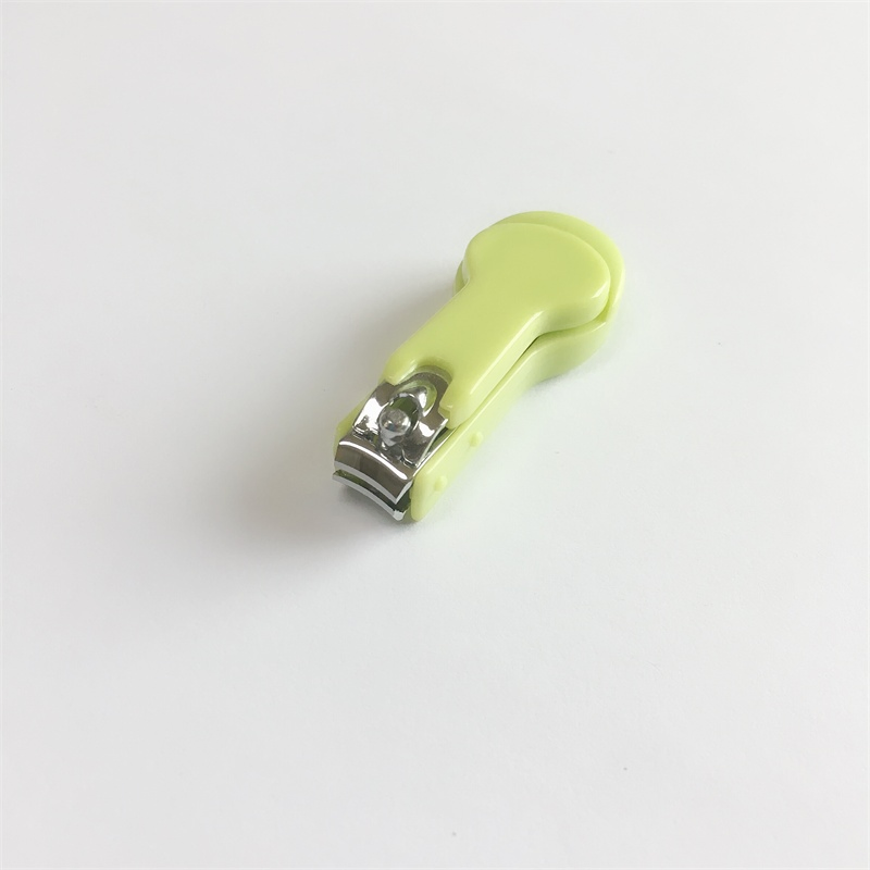 Promotion Plastic Baby Infant Children Finger Nail Clipper Cutter Trimmer with Catcher