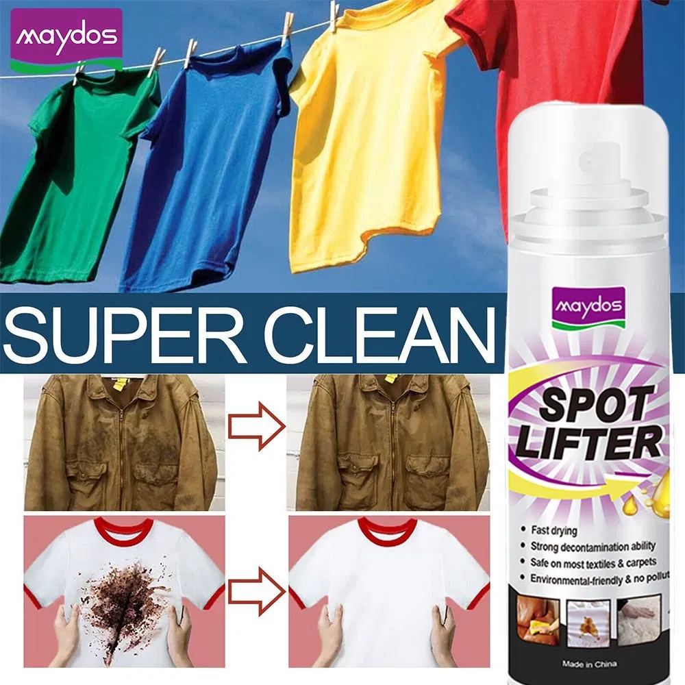 Household Laundry Washing Stain Remover Fabric Cloth Stain Remover Liquid 450ml Fabric Cleaner Spray