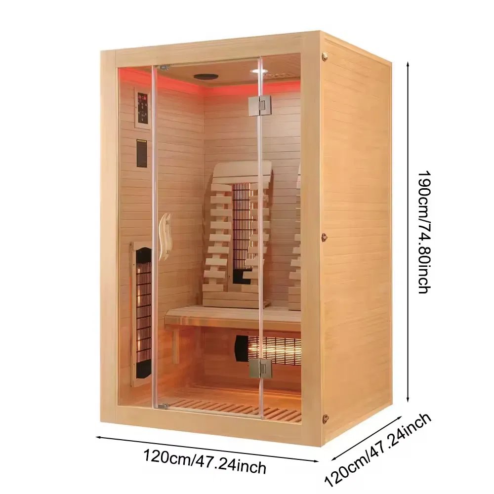 Инфракрасная сауна на 2 человек, полный спектр