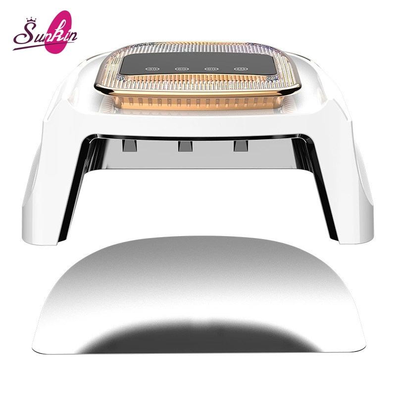 New Portable Design Rechargeable UV LED Nail Lamp 72W Fast Curing Cordless Nail Lamp