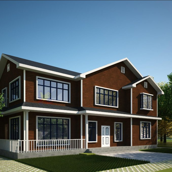 5A-Level Suspended Soundproof on Sloping Land Light Steel Hotel Villa