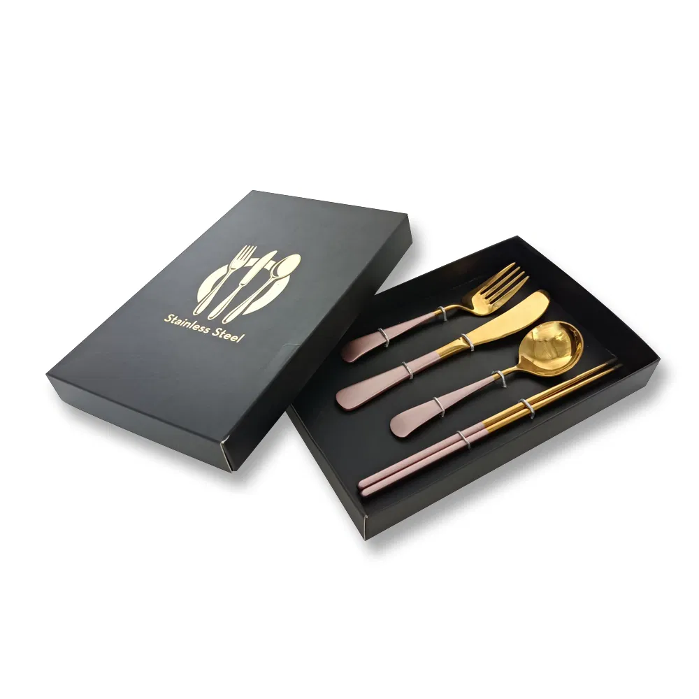 Customized Design High Quality Stainless Steel Knife and Fork Wedding Hotel Cutlery