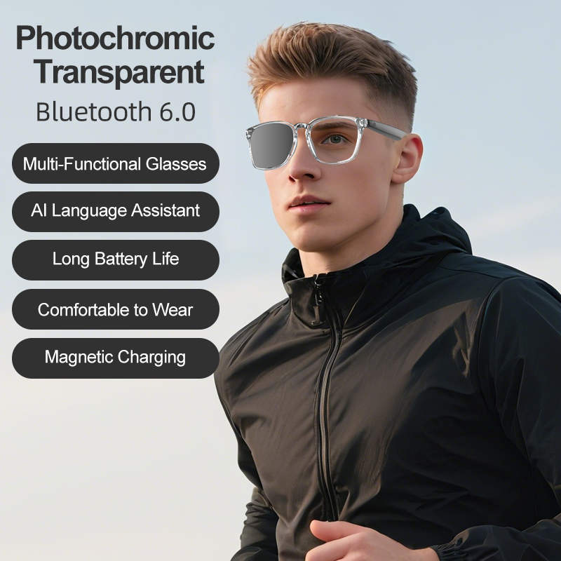 Умные солнцезащитные очки с магнитной зарядкой