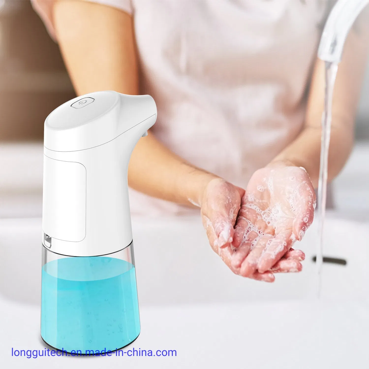 Touchless Automatic Foam Hand Sanitizer Dispenser with Infrared Sensor