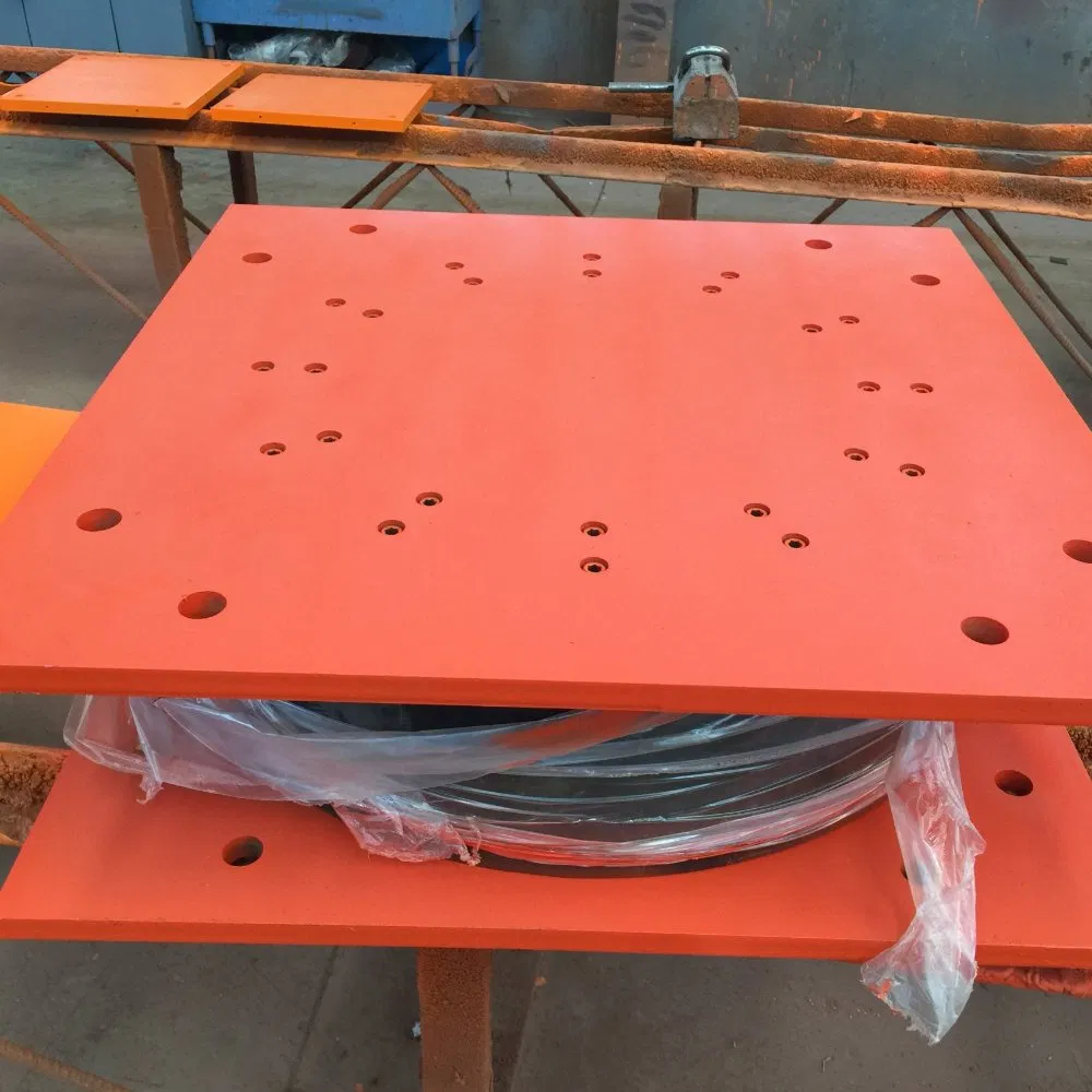 Hdr High Damping Rubber Bridge Bearing Seismic Isolator Bearing