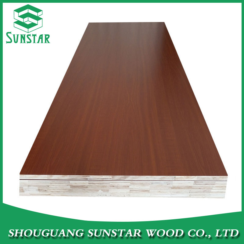 Film Faced HDF Block Plywood Board FSC Falcata Core for High Grade Furniture
