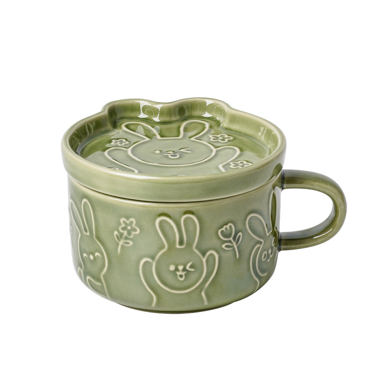 Керамическая кружка с крышкой, парная, подарок для девушки