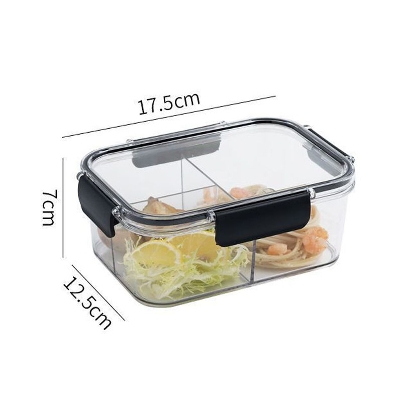 Convenient Eco Friendly Plastic Lunch Box with Lid for Microwave Safe Storage