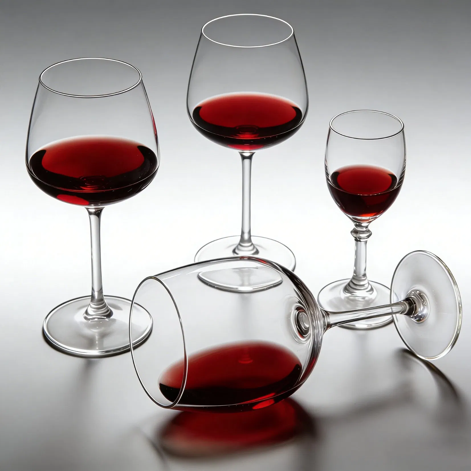 Wholesale Hotel Bar Drinking Long Stem Glasses White Goblet Crystal Red Wine Glass Wine Cups for Restaurant