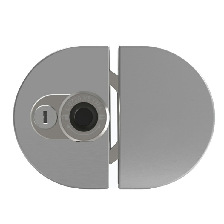 Glass Door Sercurity Fingerprint Stainless Steel Electric Smart Lock Hardware