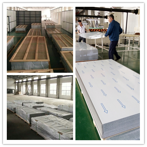 PU PVDF Painting Fire Resistance Aluminum Core Cladding Decorative Composite Sandwich Panel
