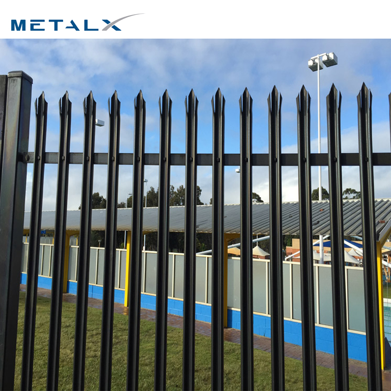 Fencing Panels Steel Palisade Matting Fence Gate Posts Galvanized Metal Fence